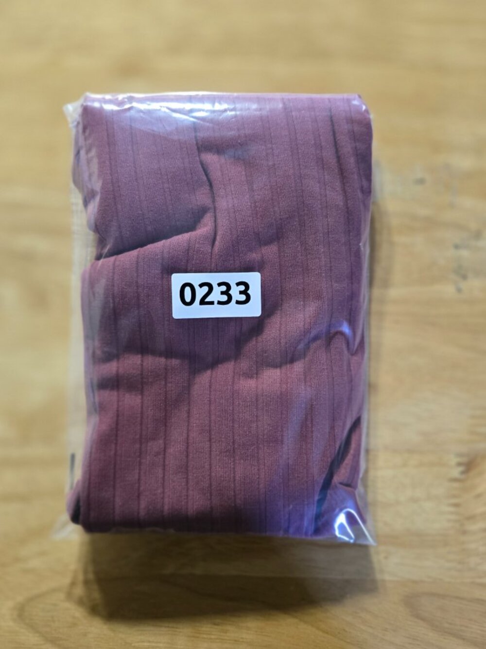 Rae Republic Ribbed Knit Short Sleeve Top Mauve Size M - Picture 10 of 10